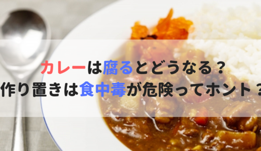 カレーの賞味期限と日持ちは 保存方法のコツは 常温保存に注意 食べいろナビ 野菜 果物の情報 野菜宅配 季節の食べ物